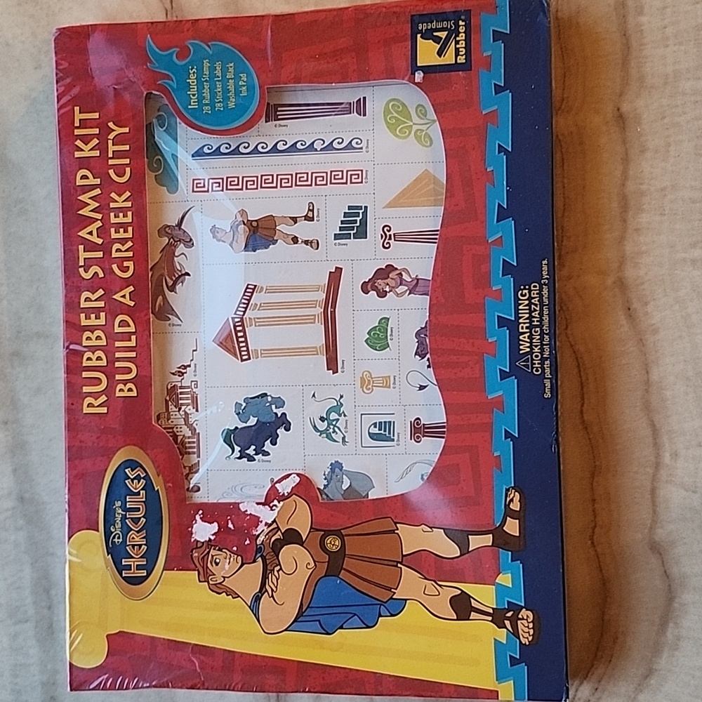 Sealed Rubber Stampede Hercules Stamps